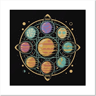 Solar System - Planets Posters and Art